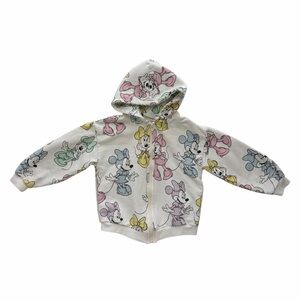 Zara Multicolor Character Print Hoodie